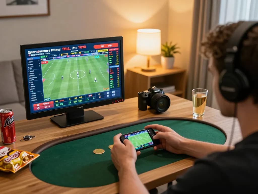 Betting on sports through 789f app while enjoying an exciting home atmosphere