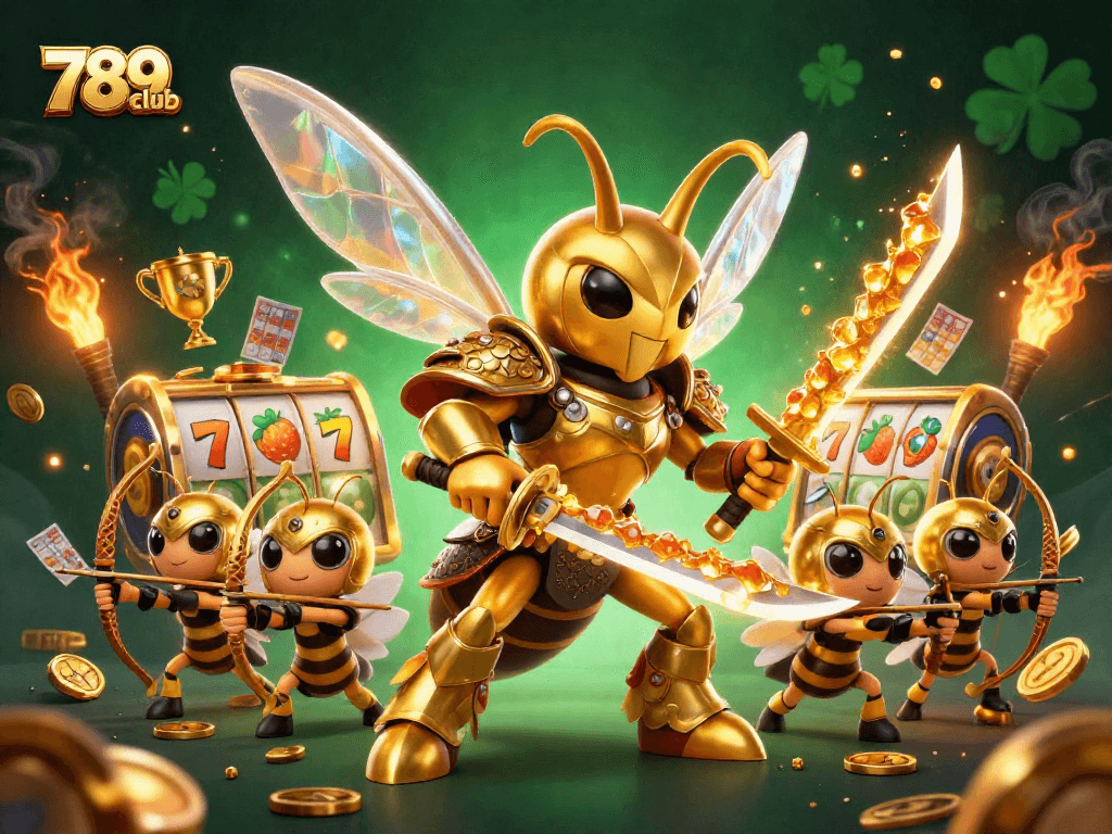 Trải nghiệm cá cược tại 789club với hình ảnh đầy màu sắc và hồi hộp của các trò chơi slot.