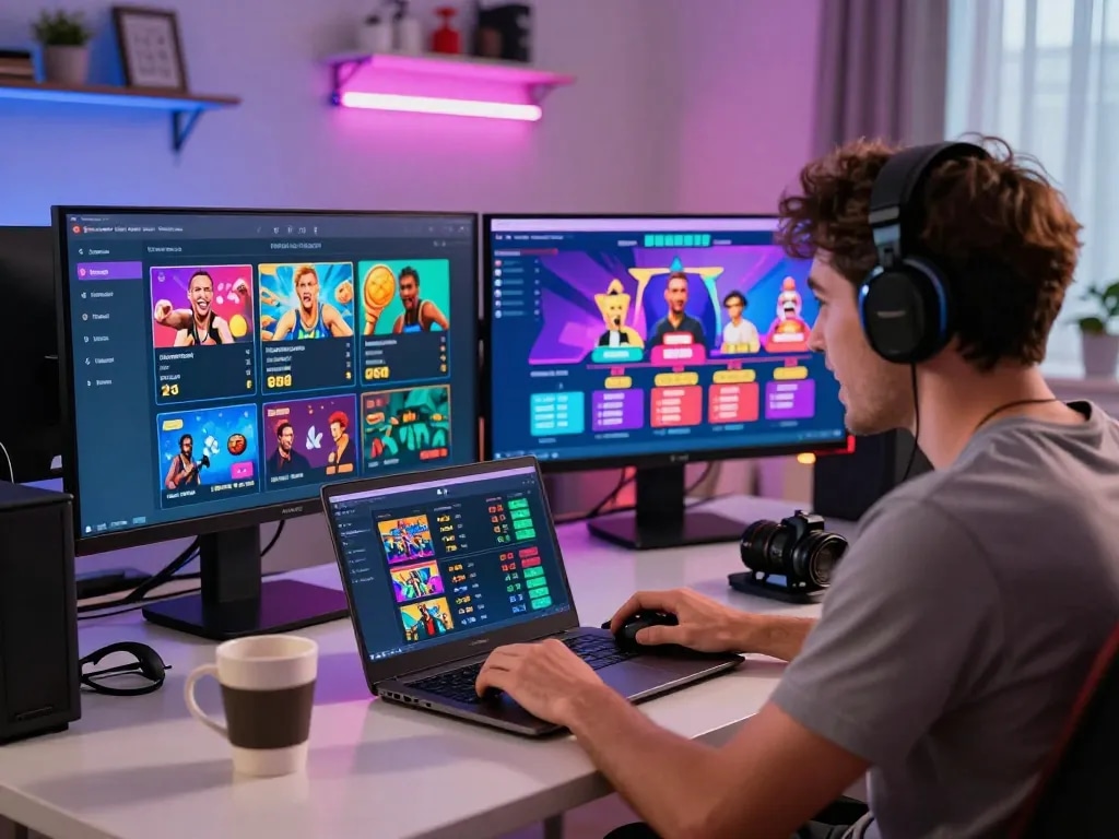 Online gaming experience at ko666.top with sports betting excitement and vibrant ambiance.