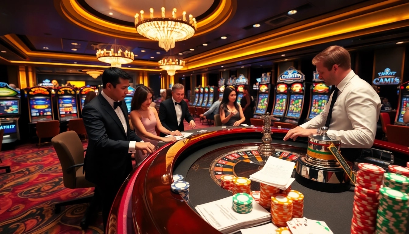 Experience the thrill of CM88 with lively casino action featuring poker chips and roulette.