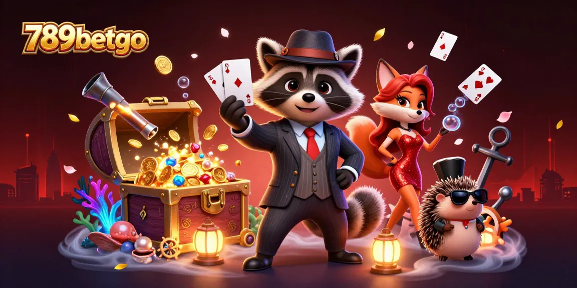 Enjoy thrilling gaming adventures with 789betgo, a vibrant 3D illustration of animated characters celebrating a winning jackpot.