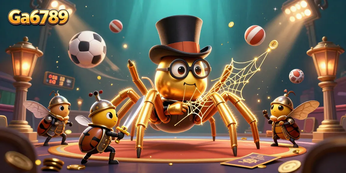 Experience thrilling Ga6789 cockfighting action with vibrant characters and dynamic betting elements.