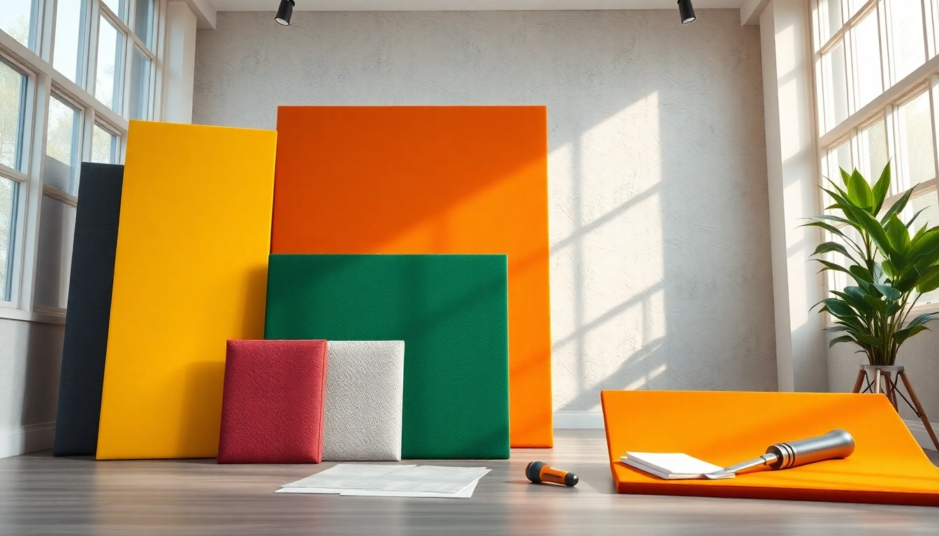 Enhancing soundproofing with quality materials in a well-lit studio space.