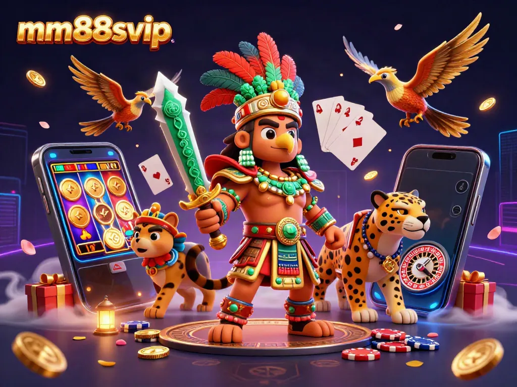 Play the immersive slot games at mm88svip with exciting visuals and vibrant characters.