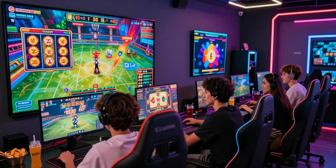 Friends enjoying an exciting gaming experience with go99 in a vibrant online gaming setup.