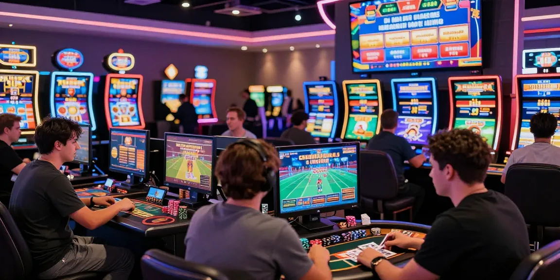 Thegbhouse.co.uk highlights a vibrant online casino atmosphere with players enjoying credit card gambling.