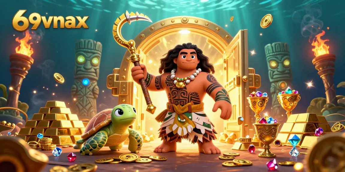 Experience the thrill of 69vnax with hawk and turtle by the treasure vault!