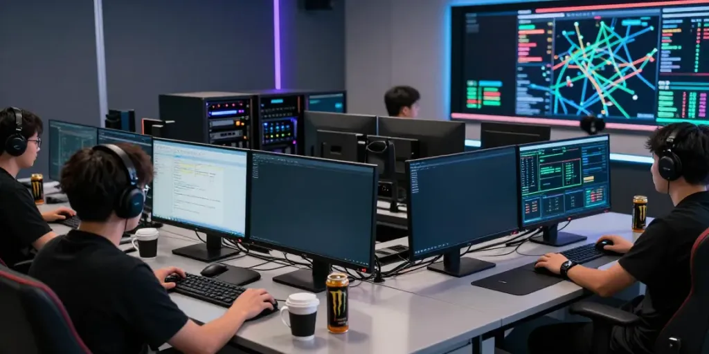QQMacan alternatif showcasing professional gaming network operations for optimal performance and stability.