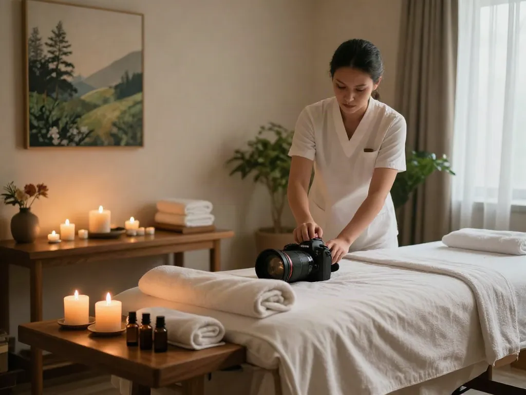 Experience 간석동출장안마 at a serene massage spa with calming ambiance.