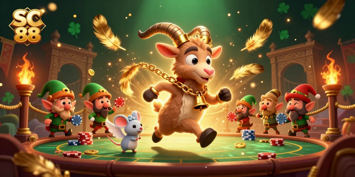 Experience the thrilling SC 88 casino atmosphere with lively characters and vivid gaming elements.