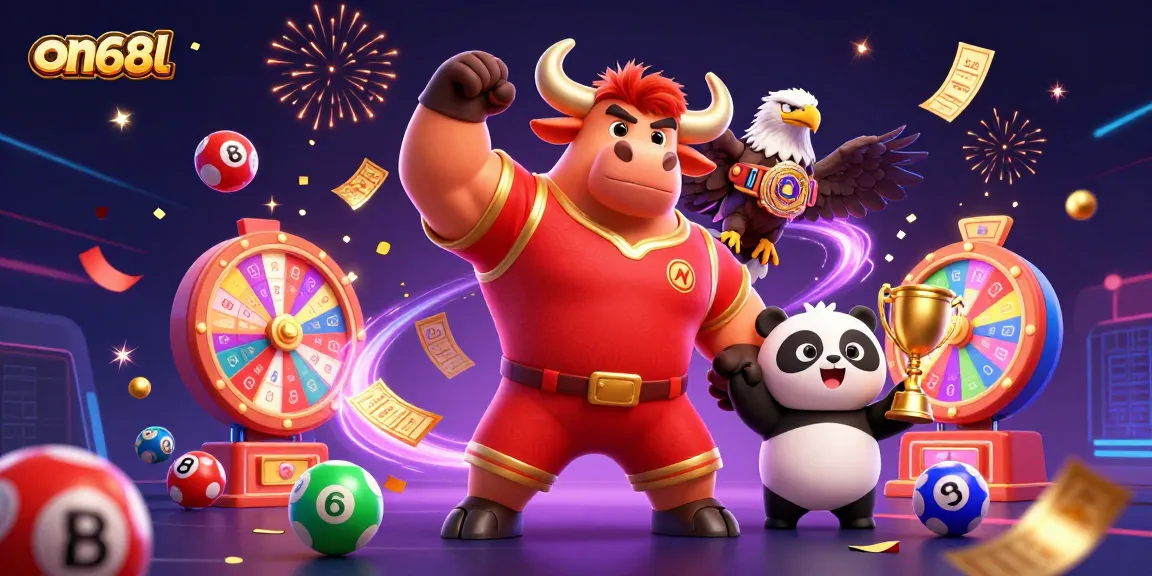 Experience excitement with on68l's dynamic gaming scene bursting with prizes and action.